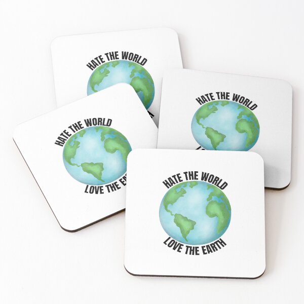Item preview, Hate The World, Love The Earth designed and sold by ahershberger1.