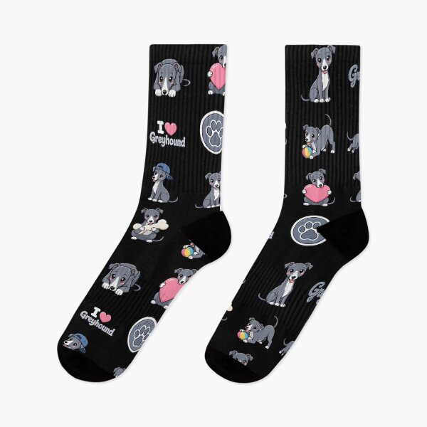Item preview, Cute Greyhound stickers and apparel design designed and sold by rafaeltto.