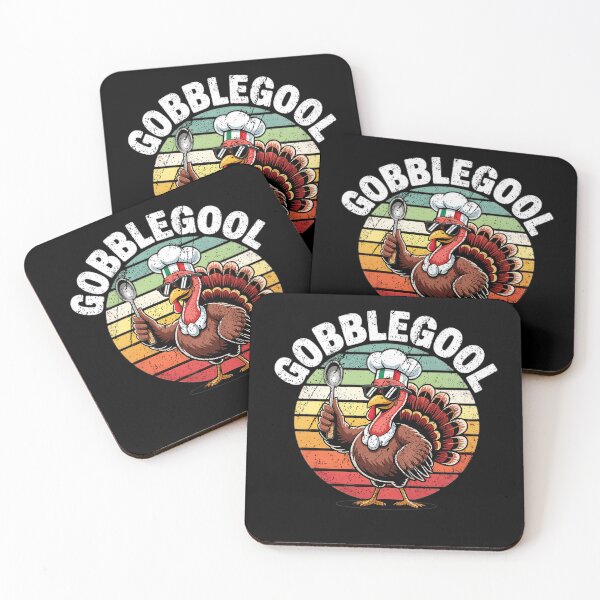 Item preview, Gobblegool Funny Italian Turkey Chef Thanksgiving Retro Design designed and sold by Morbiusshop.