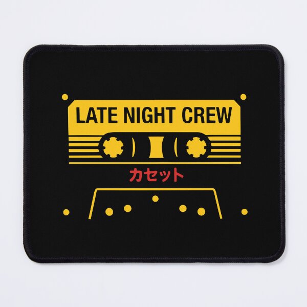 Item preview, Cassette Late Night Crew Retro designed and sold by carvect-id.