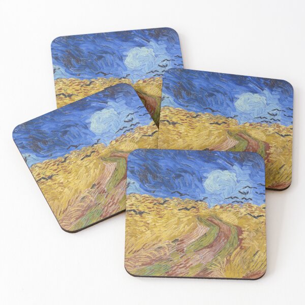 Item preview, Vincent van Gogh Wheatfield with Crows  designed and sold by newnomads-art.
