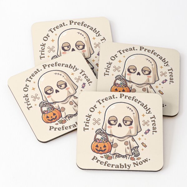 Item preview, Trick Or Treat Skeleton Design designed and sold by NadinArtStudio.