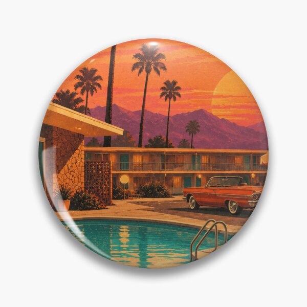 Item preview, Vintage Palm Motel designed and sold by i-corp.