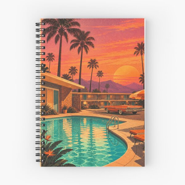 Item preview, Vintage Palm Motel designed and sold by i-corp.