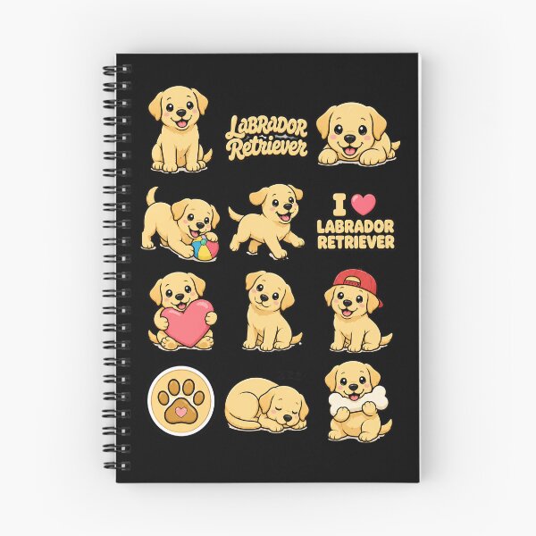 Item preview, Cute Labrador Retriever stickers and apparel design designed and sold by rafaeltto.