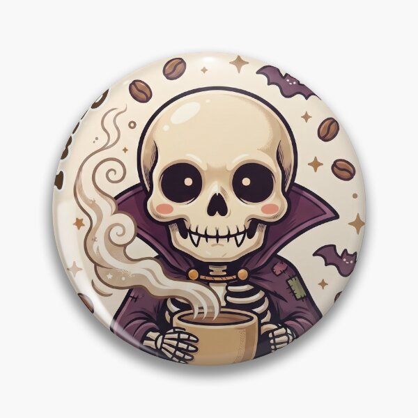 Item preview, Fangs For The Coffee Design designed and sold by NadinArtStudio.
