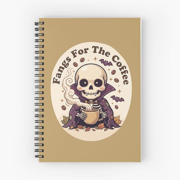 Item preview, Fangs For The Coffee Design designed and sold by NadinArtStudio.