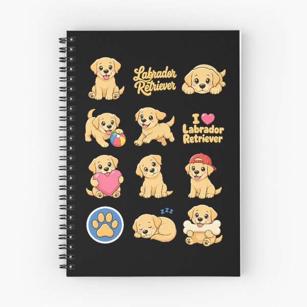 Item preview, Cute Labrador Retriever stickers and apparel design designed and sold by rafaeltto.