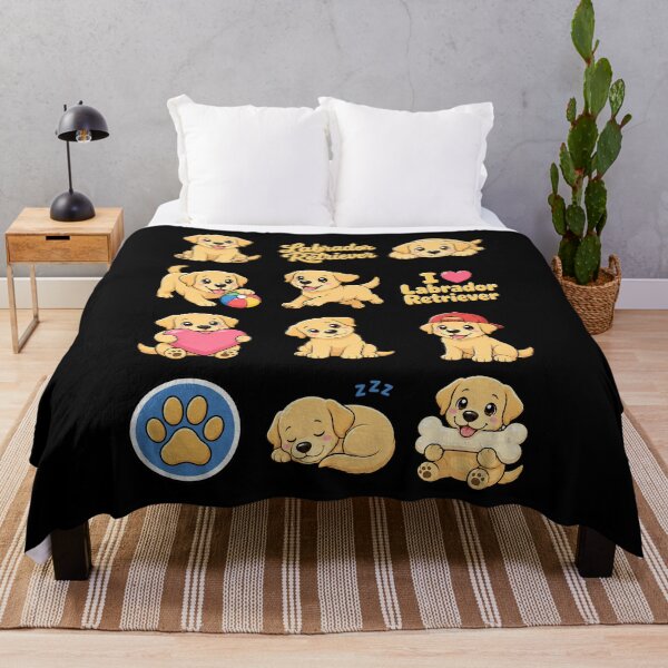 Item preview, Cute Labrador Retriever stickers and apparel design designed and sold by rafaeltto.