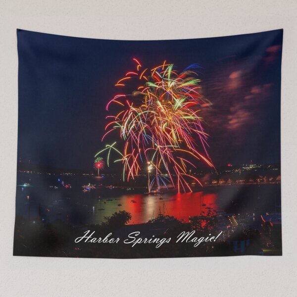 Item preview, Harbor Springs Magic - 4th of July Fireworks from The Bluff designed and sold by kristield.