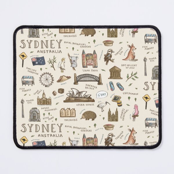 Item preview, Sydney Landmarks designed and sold by Those Pencil Shavings.