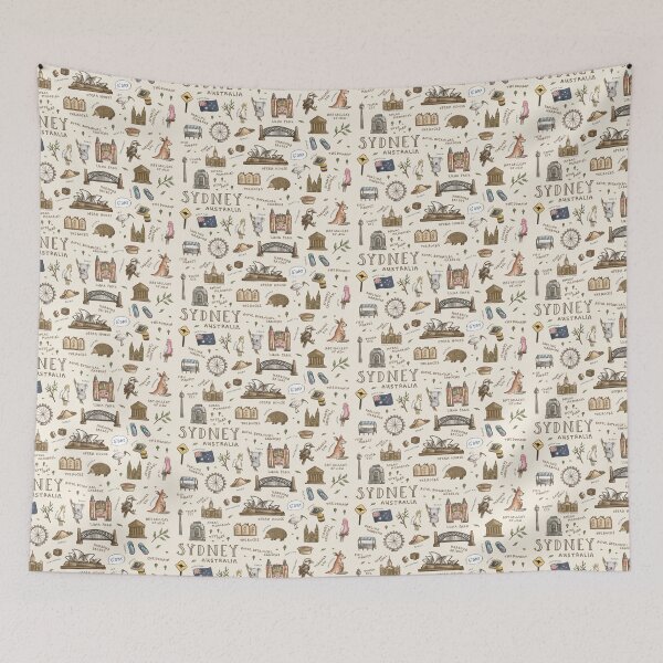 Item preview, Sydney Landmarks designed and sold by Those Pencil Shavings.