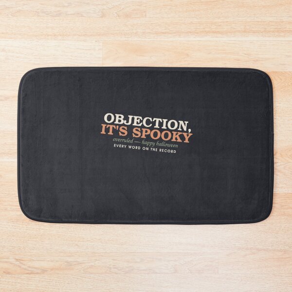 Item preview, Objection, It's Spooky — Court Reporter Halloween Stamp designed and sold by SlowMadeShelf.
