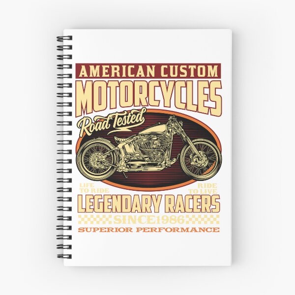 Item preview, American Custom Motorcycles Road Tested Legendary Racers designed and sold by heedooppod.