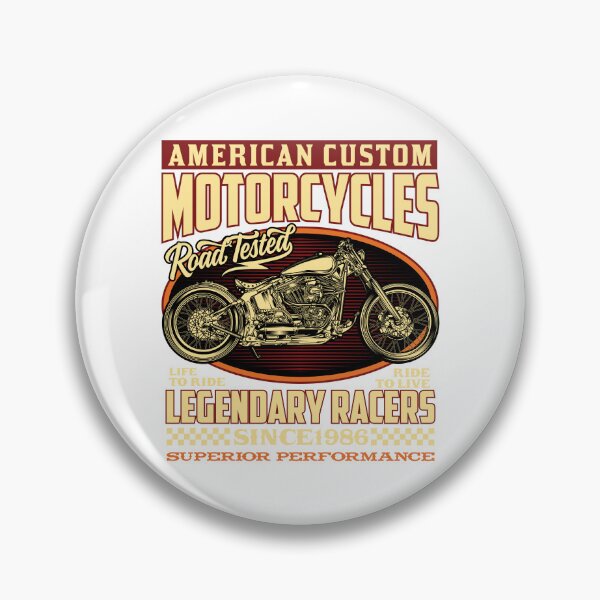 Item preview, American Custom Motorcycles Road Tested Legendary Racers designed and sold by heedooppod.