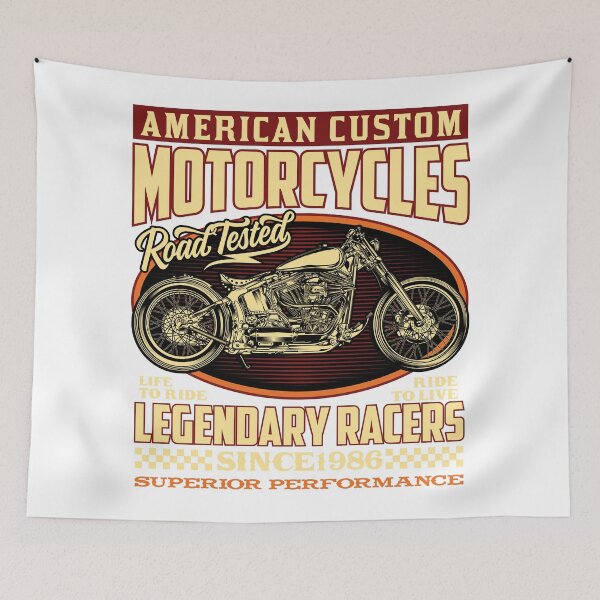 Item preview, American Custom Motorcycles Road Tested Legendary Racers designed and sold by heedooppod.