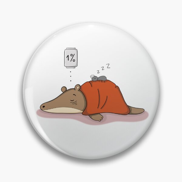 Item preview, Running on 1% Energy Anteater designed and sold by OKartashova.