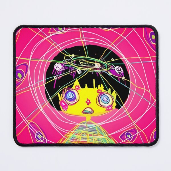 Item preview, Yellow Alien Inside Pink Eye Spiral designed and sold by Ronanisove.