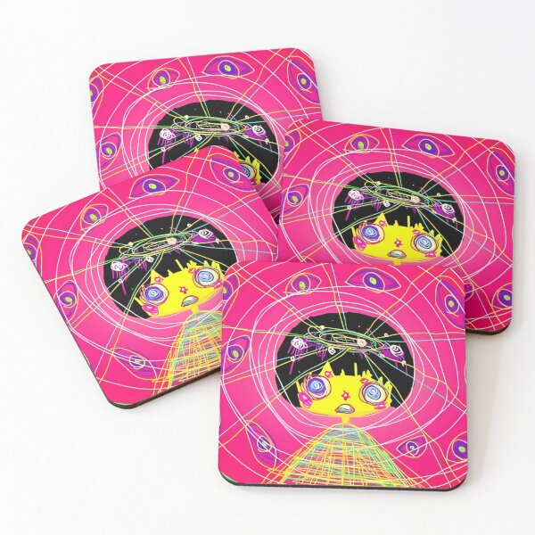 Item preview, Yellow Alien Inside Pink Eye Spiral designed and sold by Ronanisove.