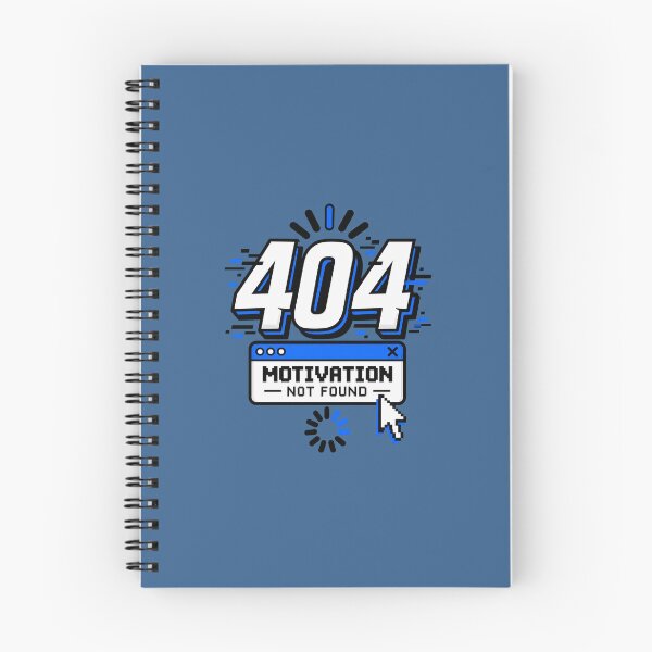Artikelvorschau, 404 Motivation nicht gefunden | Lustiger Programmierer- und Entwickler-Tech-Humor entworfen und verkauft von ZINTHOZ.
