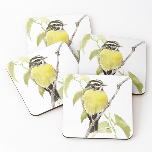 Item preview, Santa Marta Warbler designed and sold by surenart.