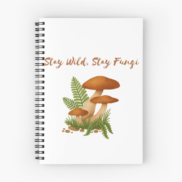 Item preview, Stay Wild Stay Fungi Whimsical Mushroom Papercut Illustration designed and sold by RAJASWARSTORE.