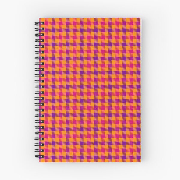 Item preview, Pink And Purple Gingham Check Orange  designed and sold by PatternTitan.