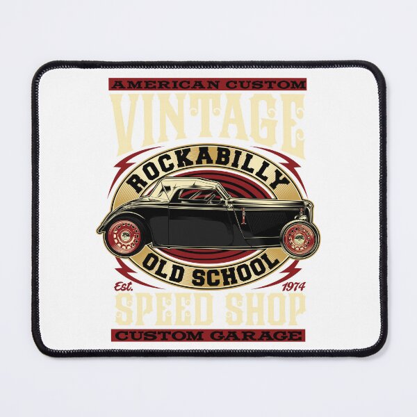 Item preview, American Custom Vintage Rockabilly Old School Speed Shop designed and sold by heedooppod.