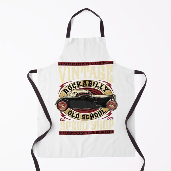 Artikelvorschau, American Custom Vintage Rockabilly Old School Speed Shop entworfen und verkauft von heedooppod.