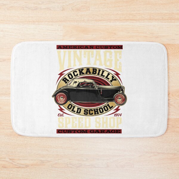 Item preview, American Custom Vintage Rockabilly Old School Speed Shop designed and sold by heedooppod.