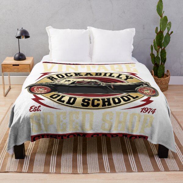 Item preview, American Custom Vintage Rockabilly Old School Speed Shop designed and sold by heedooppod.