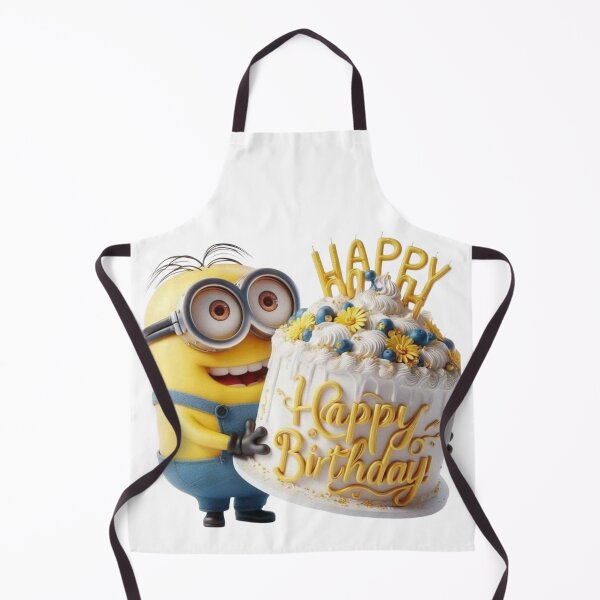 Item preview, Happy Birthday Minion – Birthday Cake Celebration Design designed and sold by 4U---Store.
