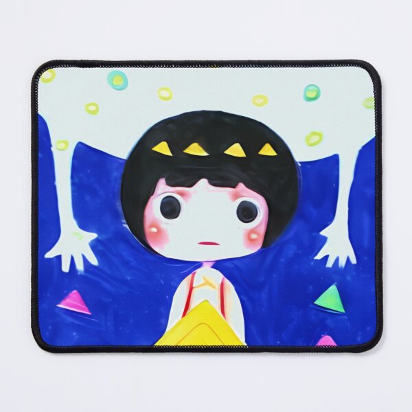 Item preview, Girl Floating With Yellow Triangles designed and sold by Ronanisove.