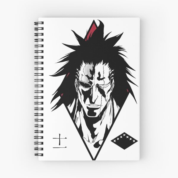 Item preview, Kenpachi Zaraki Intense Portrait – Bleach Anime Art designed and sold by frantuliuss.
