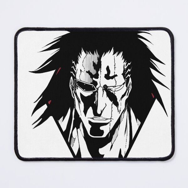 Item preview, Kenpachi Zaraki Intense Portrait – Bleach Anime Art designed and sold by frantuliuss.