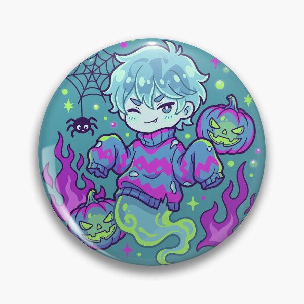 Item preview, Cute Kawaii Anime Ghost Boy designed and sold by JEMAR Designs.