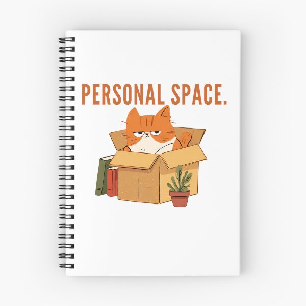 Item preview, Personal Space Grumpy Cat In Box designed and sold by 123Long.