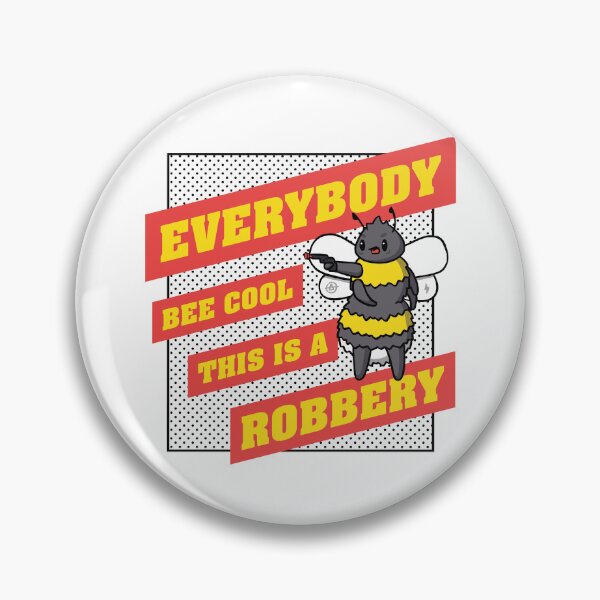 Item preview, Bee Cool: Pulp Fiction Mashup designed and sold by Foksy Art.
