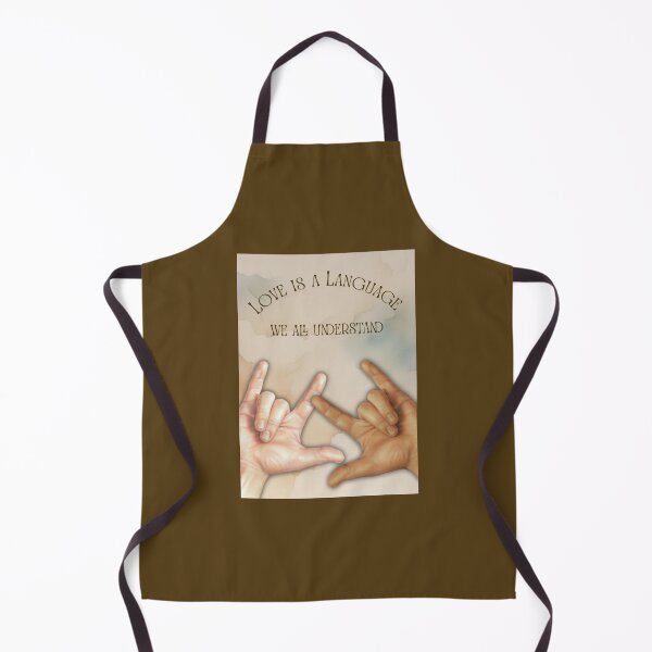 Item preview, Hand Signing I Love You in ASL, Love is a Language We All Understand designed and sold by JoyfulWhimsy.