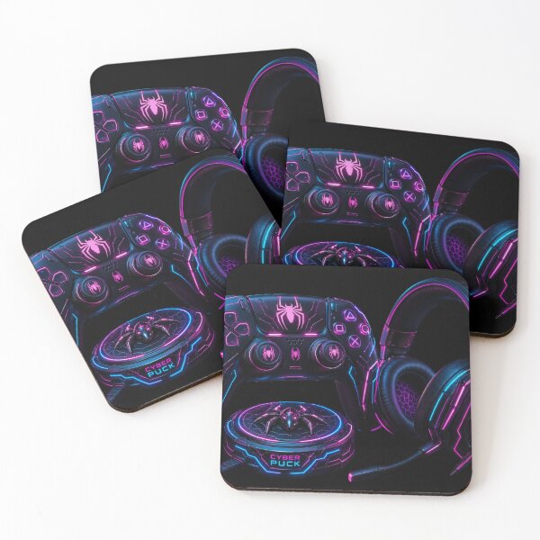 Item preview, Neon Synthwave Gaming Art designed and sold by unboxedbyJuls.