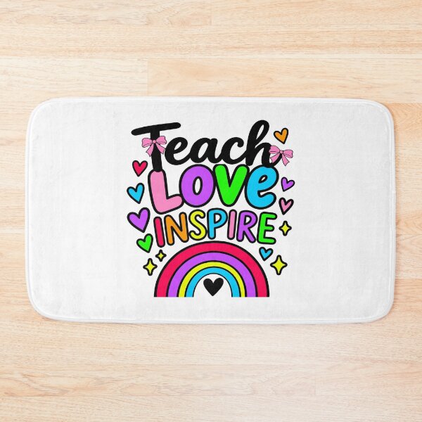Item preview, teach love inspire school educate  designed and sold by OCD_JESSICA.
