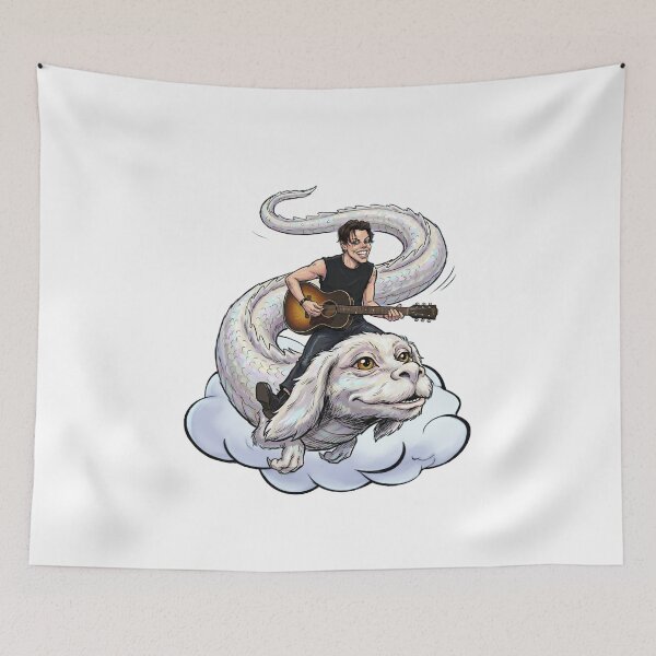 Item preview, Rock God Riding on Falkor designed and sold by Imagequest.