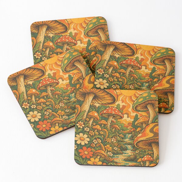 Item preview, Groovy Mushroom Garden designed and sold by i-corp.
