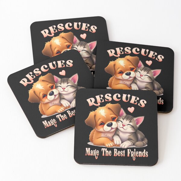 Item preview, Rescues Make The Best Friends designed and sold by HavenDesign.