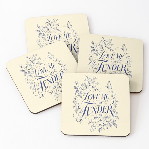Item preview, Love Me Tender Botanical Word Art designed and sold by 89shirts.