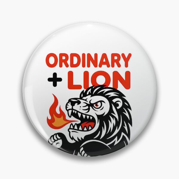 Item preview, Ordinary Lion Vintage Japanese Style Retro Graphic Art designed and sold by infinitearte.
