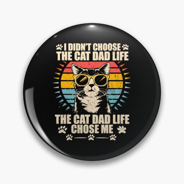 Item preview, Cat Dad Life Retro Sunglasses Cat Retro Sun designed and sold by SoyLamderma.