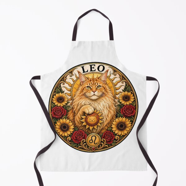 Item preview, Leo Cat Celestial Zodiac Leo Sun designed and sold by Old's Cool Cat Studio.