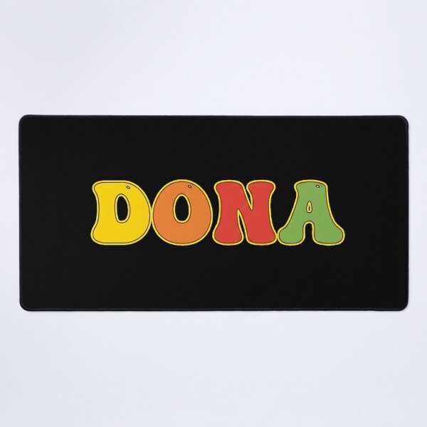 Item preview, ❤️ Dona Personalized Name Wavy Retro Shirt, Coffee Mug, Sticker Gift designed and sold by HelixPedia.