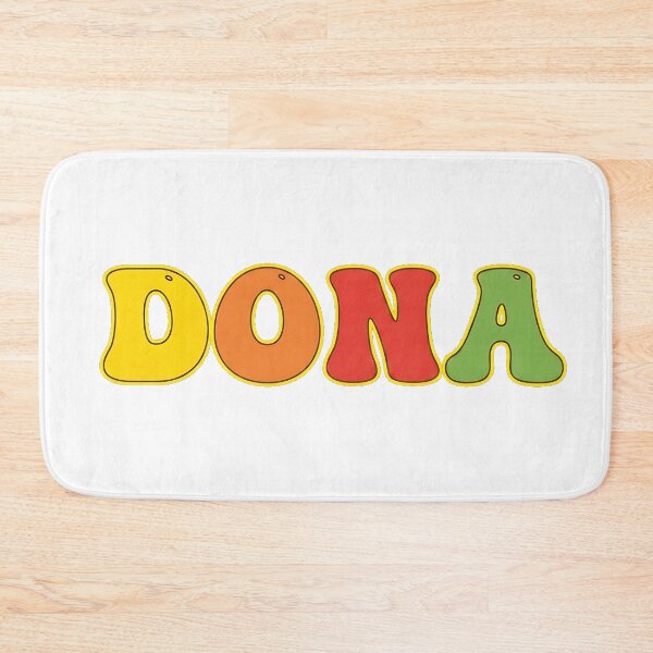 Item preview, ❤️ Dona Personalized Name Wavy Retro Shirt, Coffee Mug, Sticker Gift designed and sold by HelixPedia.